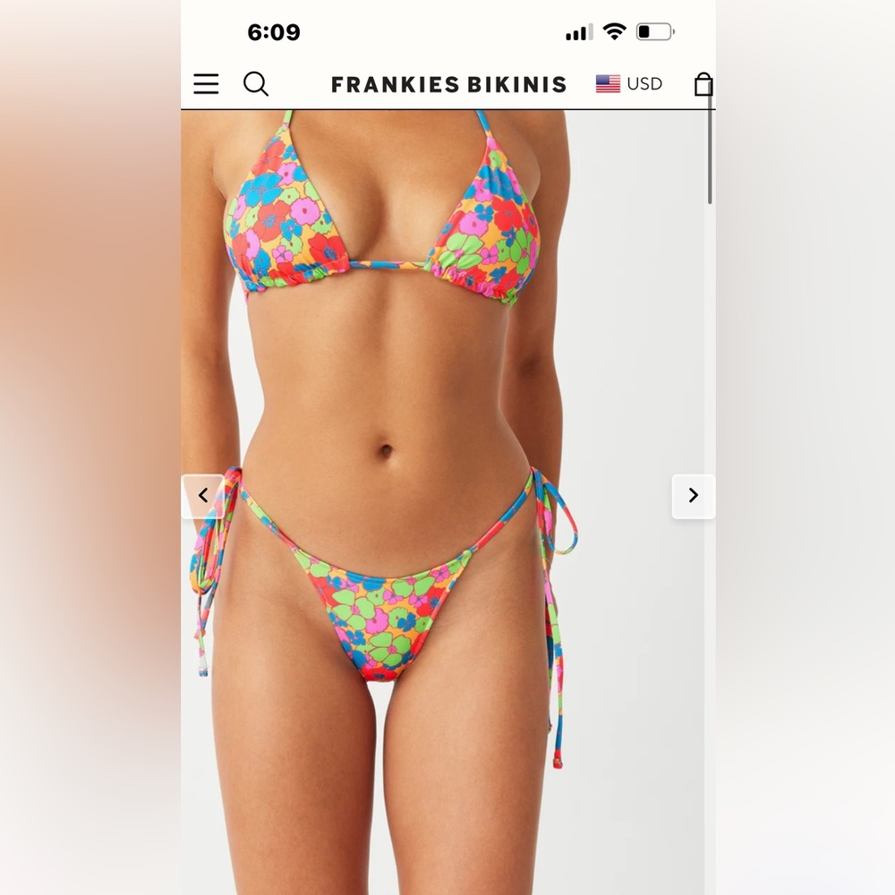 Frankie’s bikini only worn twice